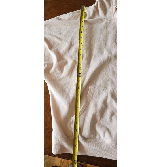 Sweaty Betty Cool Down Short Sleeve Luxe Hoody Liberty Pink Made in Italy - Picture 11 of 12